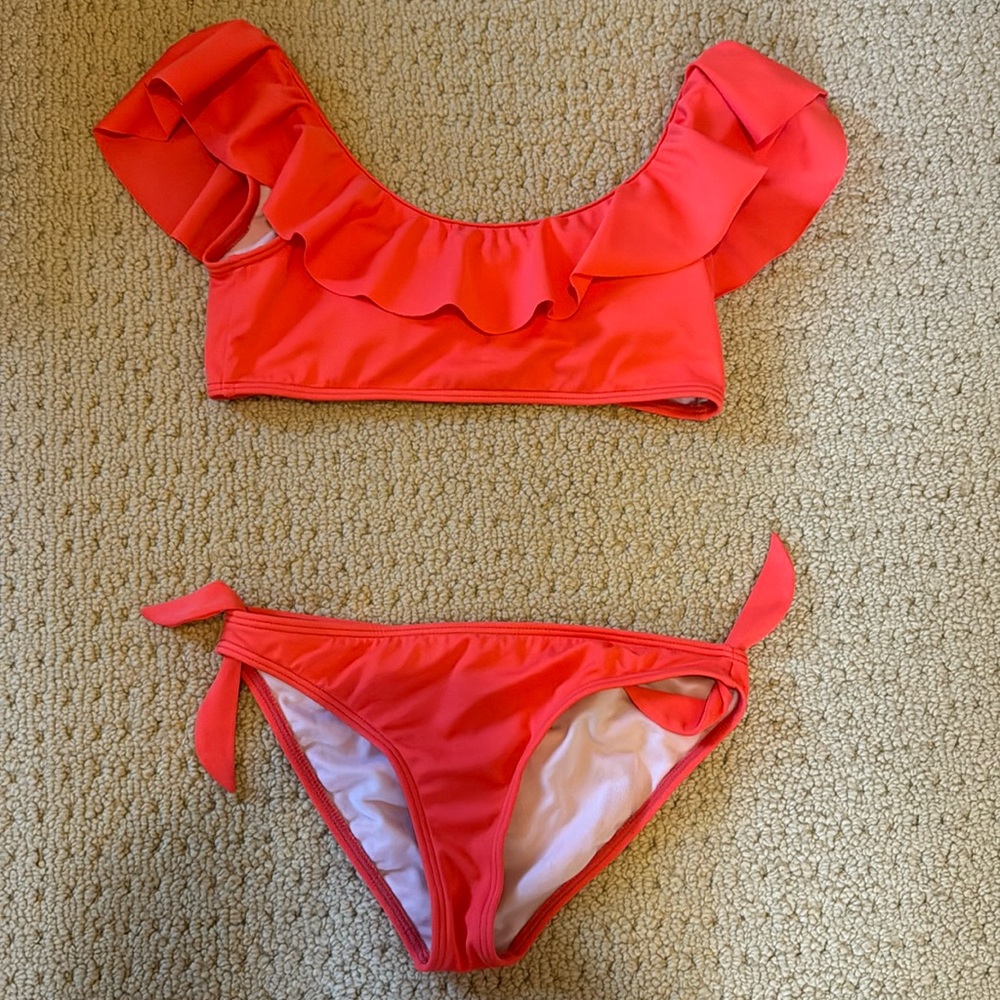 Billabong Girls Ruffle Bikini size 14